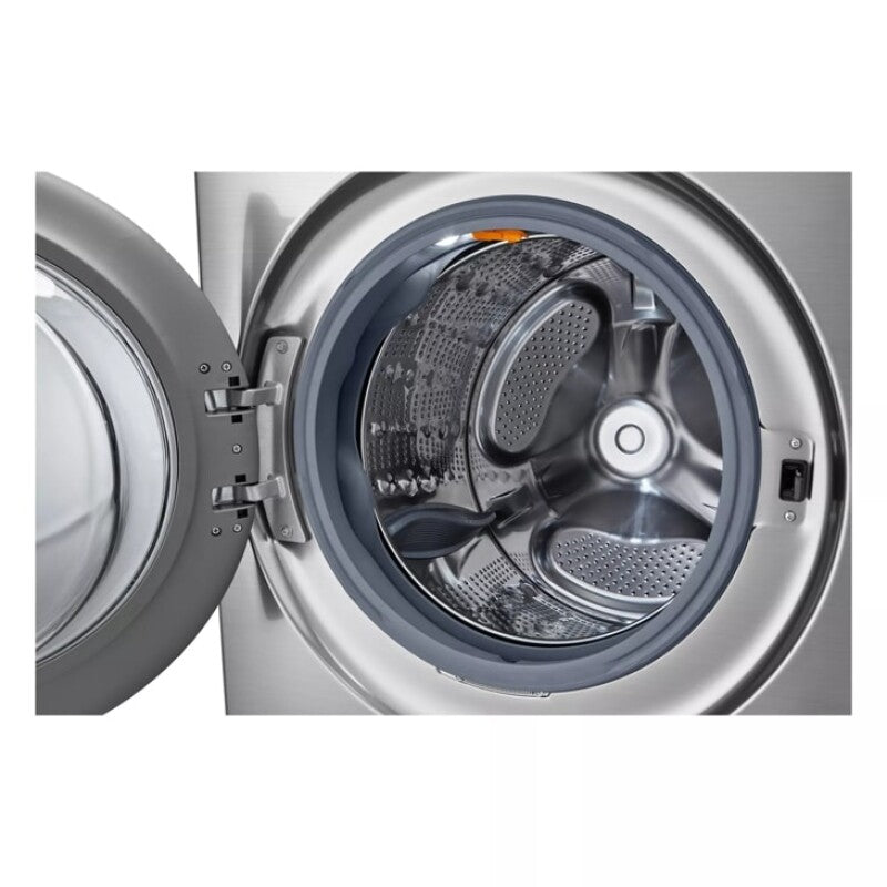 LG 4.5 cu. ft. Capacity Smart Front Load Washer with TurboWash® 360° and AI DD® Built-In Intelligence - Graphite Steel (WM5500HVA)