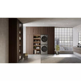 LG 4.5 cu. ft. Capacity Smart Front Load Washer with TurboWash® 360° and AI DD® Built-In Intelligence - Graphite Steel (WM5500HVA)