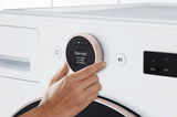 LG  5.0 Cu. Ft. Mega Capacity Smart Front Load Energy Star Washer With Turbowash® 360° And Ai Dd® Built-in Intelligence - White (WM6500HWA)