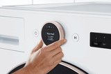 LG 5.0 cu. ft. Mega Capacity Smart Front Load Washer with TurboWash® 360° and AI DD® Built-In Intelligence - White (WM6500HWA)