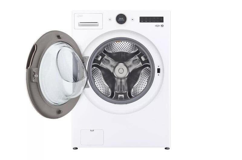 LG  5.0 Cu. Ft. Mega Capacity Smart Front Load Energy Star Washer With Turbowash® 360° And Ai Dd® Built-in Intelligence - White (WM6500HWA)