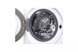 LG 5.0 cu. ft. Mega Capacity Smart Front Load Washer with TurboWash® 360° and AI DD® Built-In Intelligence - White (WM6500HWA)