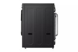 LG  5.0 Cu. Ft. Mega Capacity Smart Front Load Washer With Ai Dd® 2.0 Built-in Intelligence & Turbowash® 360° - Black Steel (WM6700HBA)