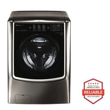 LG Signature LG SIGNATURE 5.8 cu. ft. Large Smart wi-fi Enabled Front Load Washer - Black Stainless (WM9500HKA)