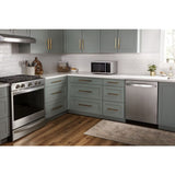WHIRLPOOL 0.9 Cu. Ft. Capacity Countertop Microwave with 900 Watt Cooking Power - Heritage Stainless Steel (WMC30309LS)