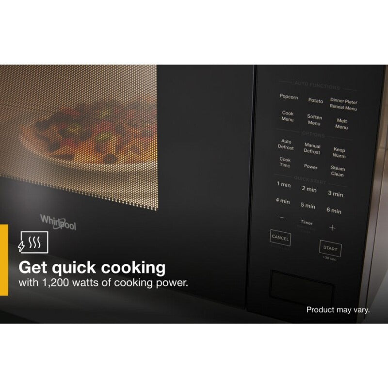 WHIRLPOOL 1.6 cu. ft. Sensor Cooking Microwave - Fingerprint Resistant Stainless Steel (WMCS7022PZ)