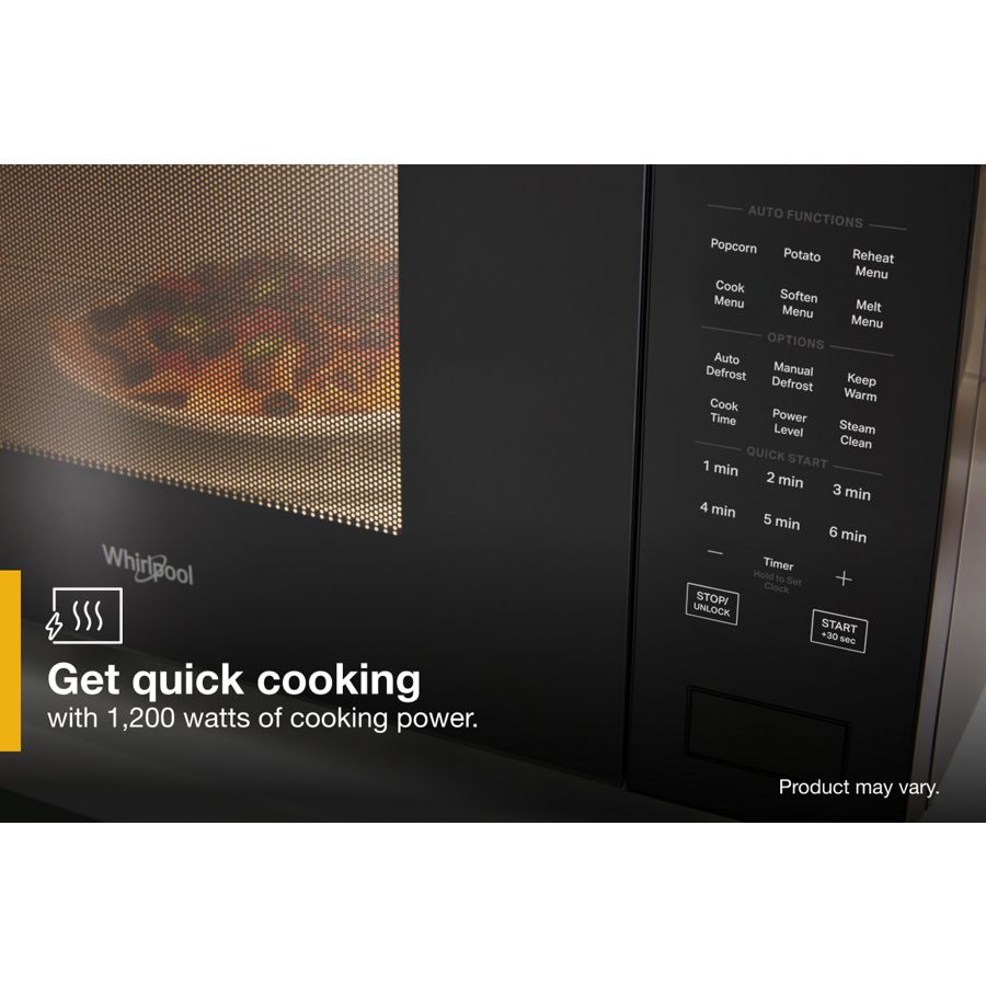 Whirlpool 1.6 cu. ft. Sensor Cooking Microwave - Stainless Steel (WMCS7022RS)