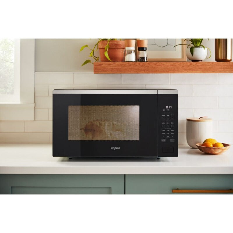 WHIRLPOOL 2.2 cu. ft. Sensor Cooking Microwave - Fingerprint Resistant Stainless Steel (WMCS7024RZ)