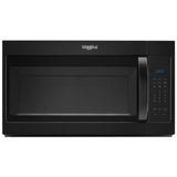 Whirlpool 1.7 cu. ft. Microwave Hood Combination with Electronic Touch Controls - Black (WMH31017HB)