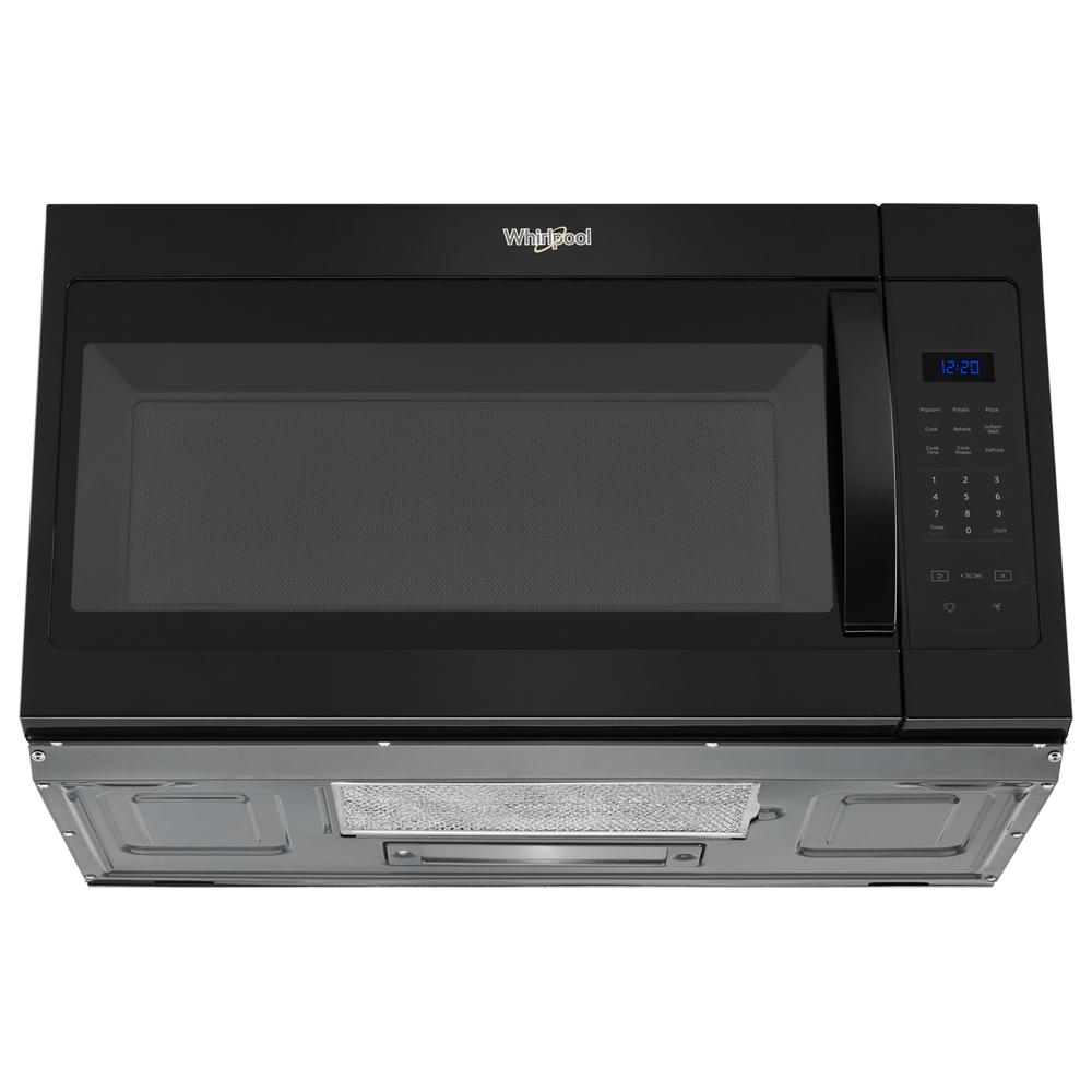Whirlpool 1.7 cu. ft. Microwave Hood Combination with Electronic Touch Controls - Black (WMH31017HB)