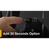 Whirlpool 1.7 cu. ft. Microwave Hood Combination with Electronic Touch Controls - Black (WMH31017HB)