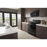WHIRLPOOL  WHIRLPOOL OVEN MICRO HOOD - Black (WMH31017HB)