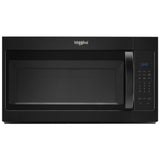 Whirlpool 1.7 cu. ft. Microwave Hood Combination with Electronic Touch Controls - Black (WMH31017HB)