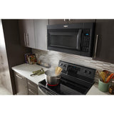 Whirlpool 1.7 cu. ft. Microwave Hood Combination with Electronic Touch Controls - Black (WMH31017HB)