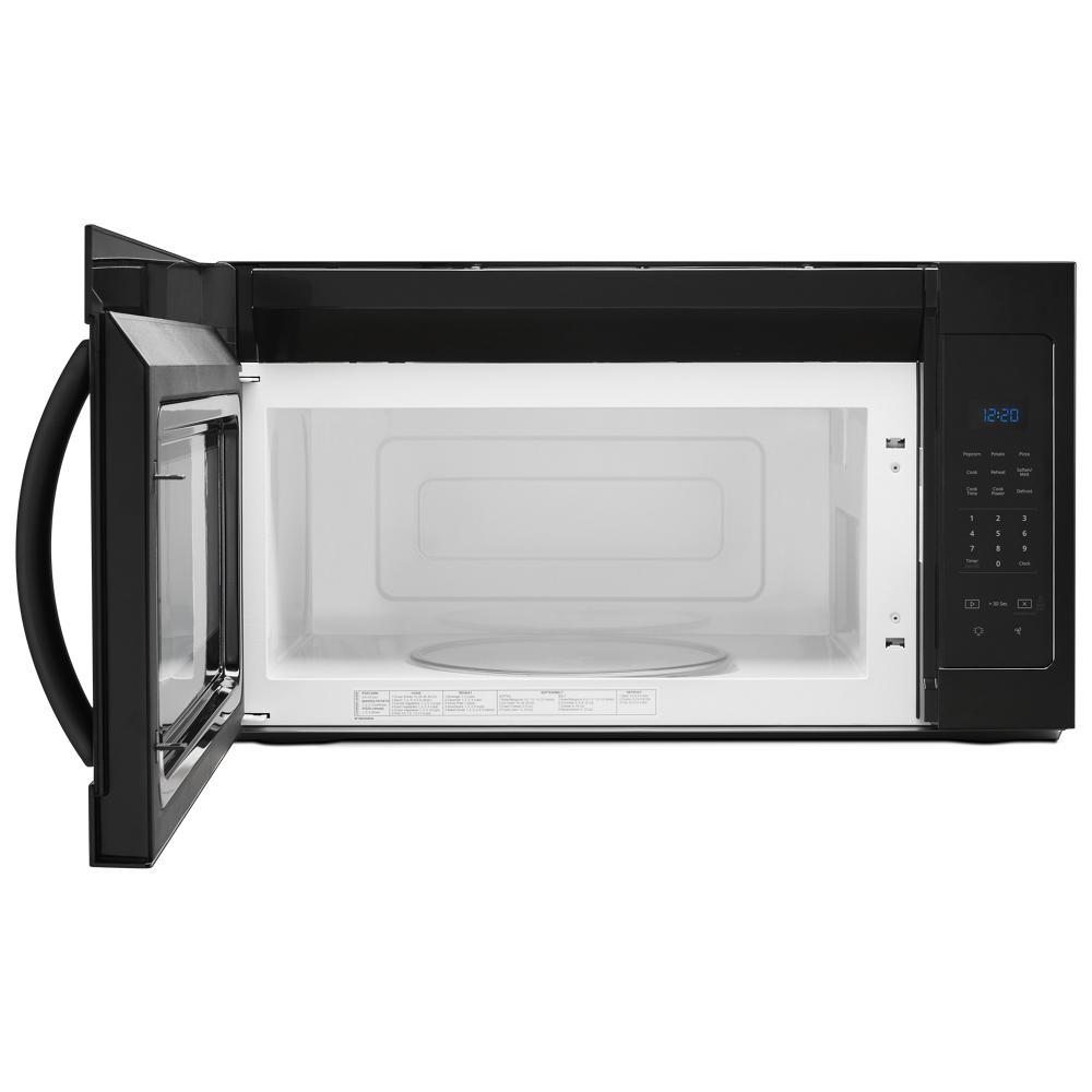 Whirlpool 1.7 cu. ft. Microwave Hood Combination with Electronic Touch Controls - Black (WMH31017HB)