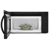 Whirlpool 1.7 cu. ft. Microwave Hood Combination with Electronic Touch Controls - Black (WMH31017HB)