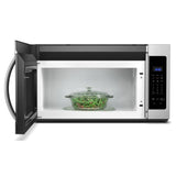 Whirlpool 1.7 cu. ft. Microwave Hood Combination with Electronic Touch Controls - Stainless Steel (WMH31017HS)