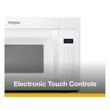 Whirlpool 1.7 cu. ft. Microwave Hood Combination with Electronic Touch Controls - White (WMH31017HW)