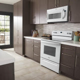 Whirlpool 1.7 cu. ft. Microwave Hood Combination with Electronic Touch Controls - White (WMH31017HW)