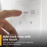 WHIRLPOOL  1.7 cu. ft. Microwave Hood Combination with Electronic Touch Controls - White (WMH31017HW)