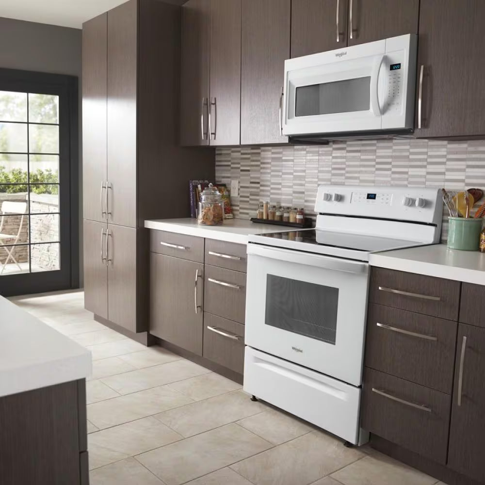 Whirlpool  1.7 cu. ft. Microwave Hood Combination with Electronic Touch Controls - White (WMH31017HW)