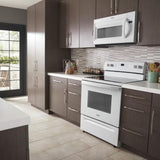 Whirlpool  1.7 cu. ft. Microwave Hood Combination with Electronic Touch Controls - White (WMH31017HW)