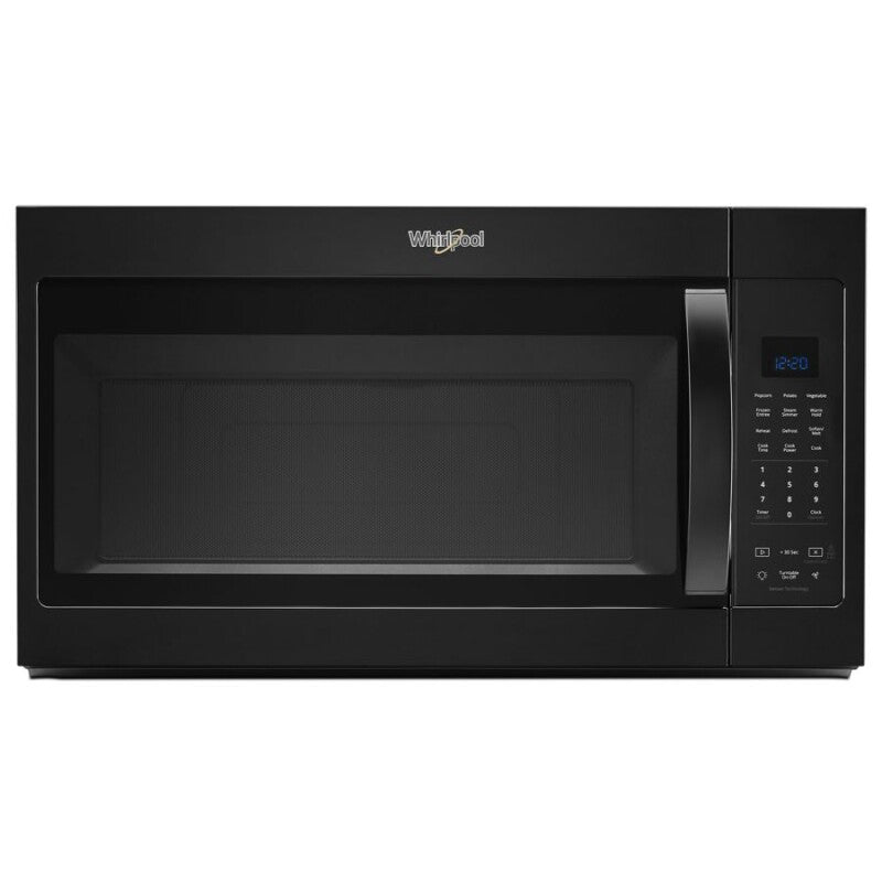WHIRLPOOL 1.9 cu. ft. Capacity Steam Microwave with Sensor Cooking - Black (WMH32519HB)