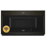 Whirlpool  1.9 cu. ft. Smart Over-the-Range Microwave with Scan-to-Cook technology - Black Stainless (WMH78019HV)