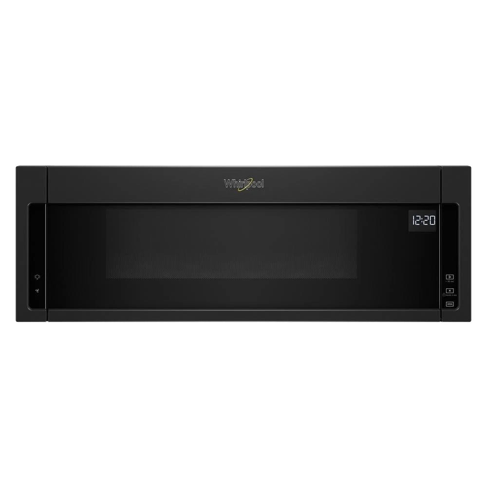 WHIRLPOOL  1.1 cu. ft. Low Profile Microwave Hood Combination - Black (WML55011HB)