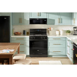 WHIRLPOOL  1.1 cu. ft. Low Profile Microwave Hood Combination - Black (WML55011HB)