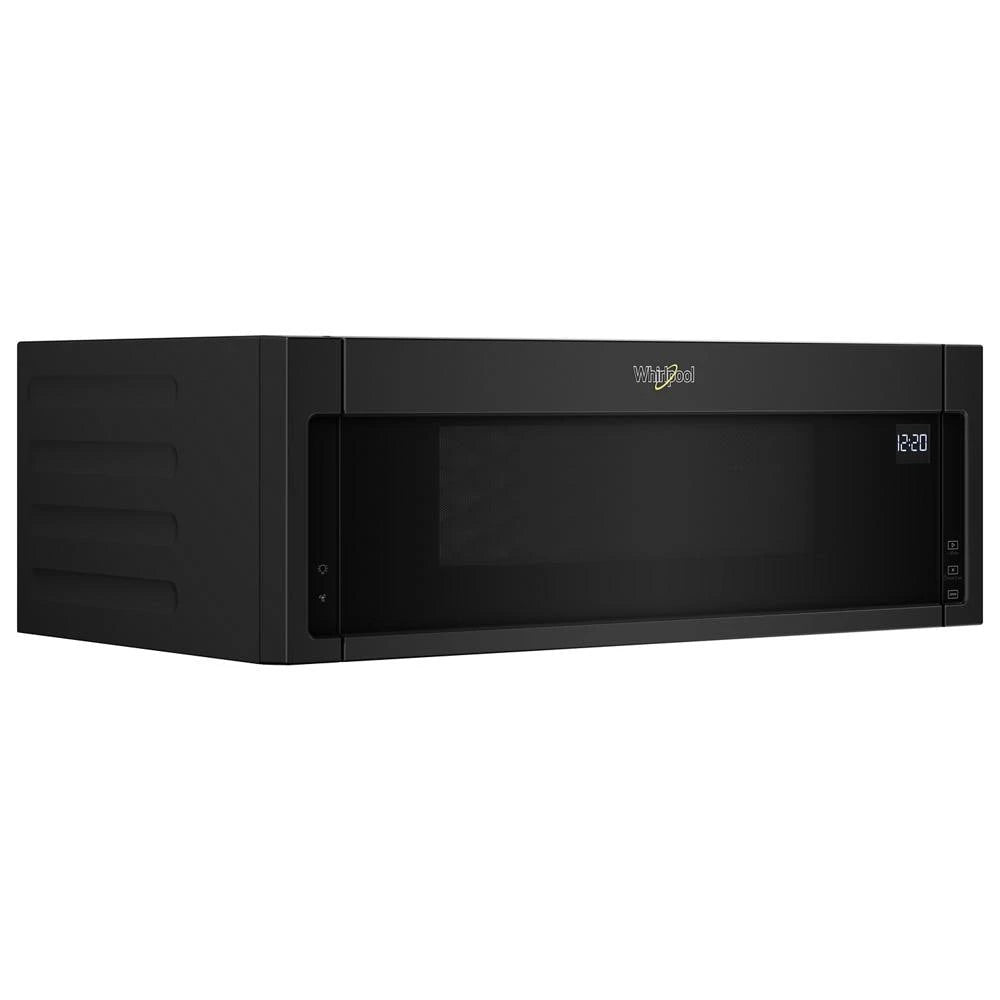 WHIRLPOOL  1.1 cu. ft. Low Profile Microwave Hood Combination - Black (WML55011HB)