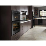 WHIRLPOOL  1.1 cu. ft. Low Profile Microwave Hood Combination - Black (WML55011HB)