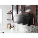 WHIRLPOOL  1.1 cu. ft. Low Profile Microwave Hood Combination - Black (WML55011HB)