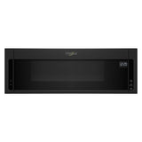 Whirlpool 1.1 cu. ft. Low Profile Microwave Hood Combination - Black (WML55011HB)