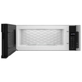 Whirlpool 1.1 cu. ft. Low Profile Microwave Hood Combination - Black-on-Stainless (WML55011HS)