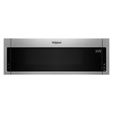 Whirlpool 1.1 cu. ft. Low Profile Microwave Hood Combination - Black-on-Stainless (WML55011HS)