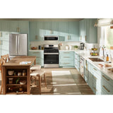 WHIRLPOOL  1.1 cu. ft. Low Profile Microwave Hood Combination - Black-on-Stainless (WML55011HS)