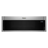 WHIRLPOOL  1.1 cu. ft. Low Profile Microwave Hood Combination - Black-on-Stainless (WML55011HS)