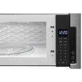 Whirlpool  1.1 cu. ft. Low Profile Microwave Hood Combination - Black-on-Stainless (WML55011HS)
