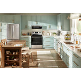 Whirlpool  1.1 cu. ft. Low Profile Microwave Hood Combination - Black-on-Stainless (WML55011HS)