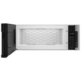 Whirlpool 1.1 cu. ft. Low Profile Microwave Hood Combination - Black-on-Stainless (WML55011HS)