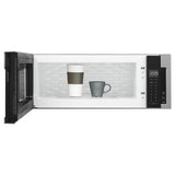Whirlpool 1.1 cu. ft. Low Profile Microwave Hood Combination - Black-on-Stainless (WML55011HS)