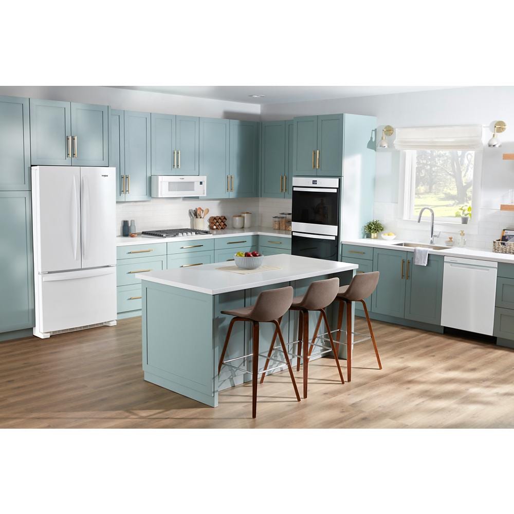 Whirlpool 1.1 cu. ft. Low Profile Microwave Hood Combination - White (WML55011HW)