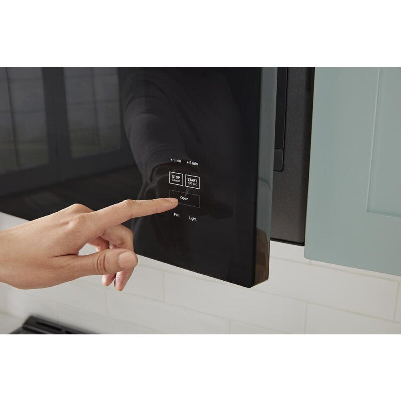Whirlpool 1.1 Cu. Ft. Flush Mount Microwave with Turntable-Free Design - Fingerprint Resistant Stainless Steel (WMMF5930PZ)