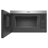 Whirlpool 1.1 Cu. Ft. Flush Mount Microwave with Turntable-Free Design - Fingerprint Resistant Stainless Steel (WMMF5930PZ)
