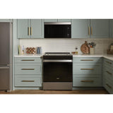 Whirlpool 1.1 Cu. Ft. Flush Mount Microwave with Turntable-Free Design - Fingerprint Resistant Stainless Steel (WMMF5930PZ)