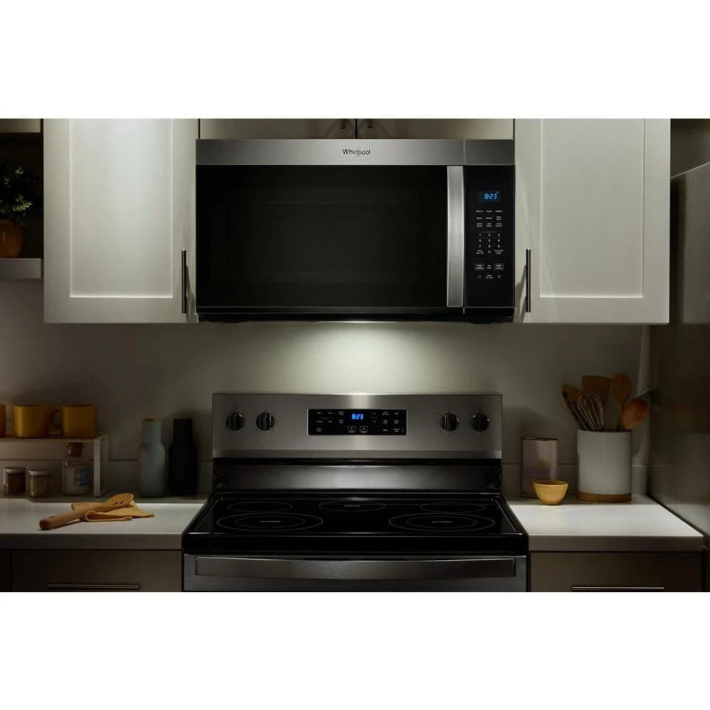 Whirlpool  30-inch Wide Over the Range Microwave - 1.7 cu. ft. - Fingerprint Resistant Stainless Steel (WMMS3130RZ)