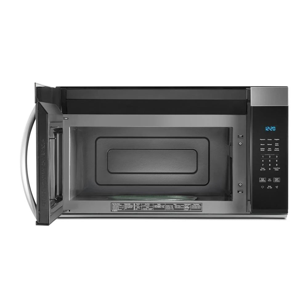 WHIRLPOOL  30-inch Wide Over the Range Microwave - 1.7 cu. ft. - Fingerprint Resistant Stainless Steel (WMMS3130RZ)
