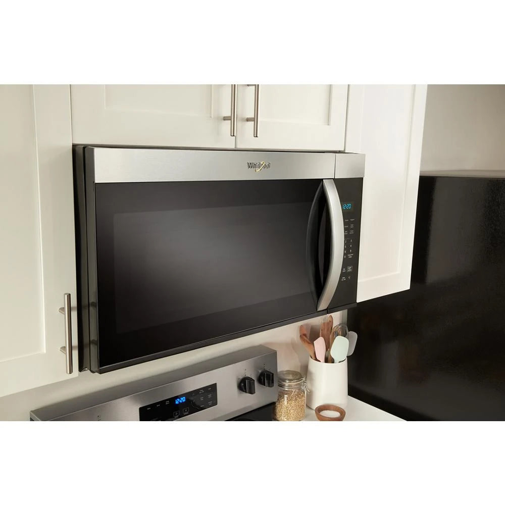 WHIRLPOOL  30-inch Wide Over the Range Microwave - 1.7 cu. ft. - Fingerprint Resistant Stainless Steel (WMMS3130RZ)