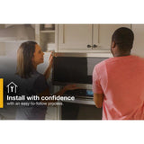 WHIRLPOOL  1.1 cu. ft. Built-In Microwave with Slim Trim Kit - 14" Height - Stainless Steel (WMT50011KS)